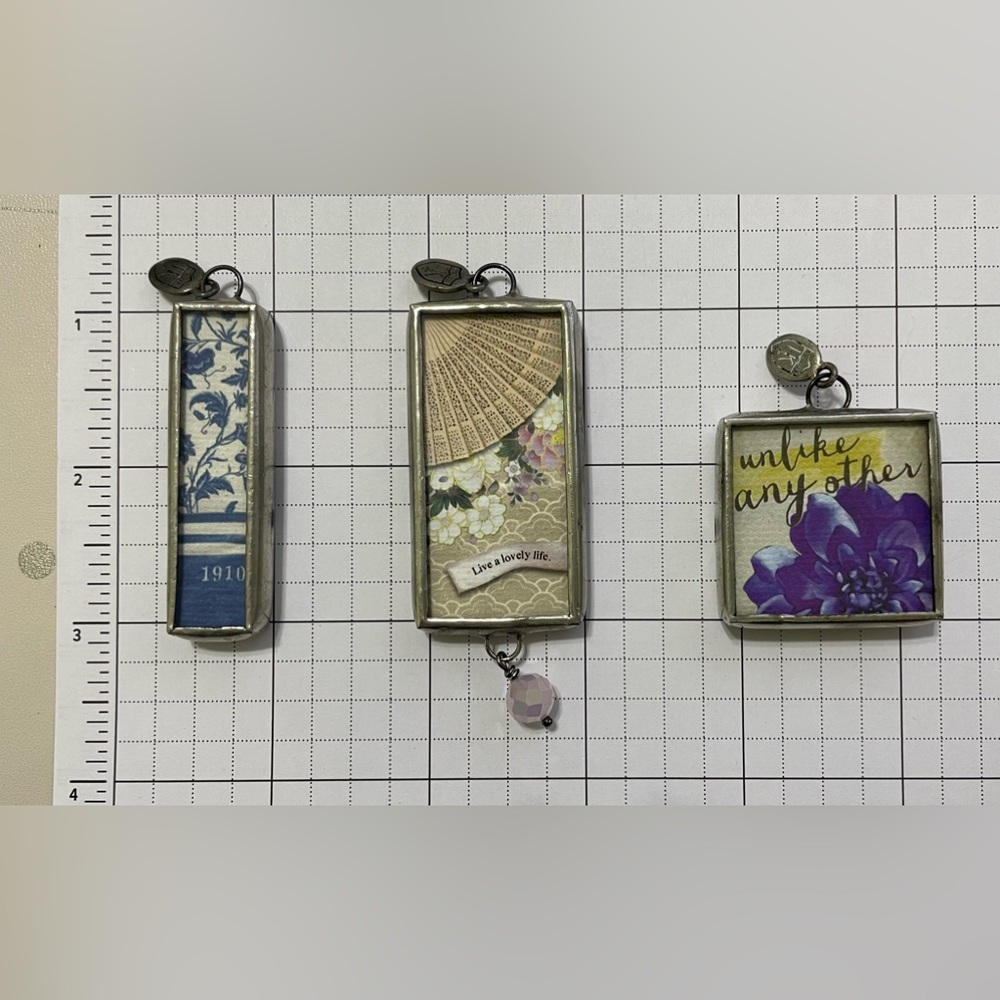 Jewel Kade 3 Charms “UNLIKE ANY OTHER", “Love”, and Live a lovely life”